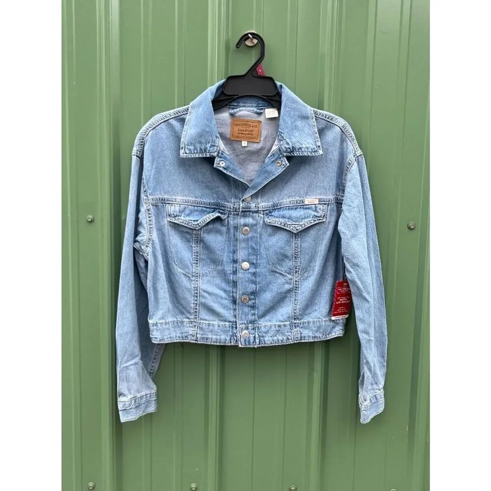 Levi’s Way Out West Vintage Easy Trucker Denim Jacket Size S
